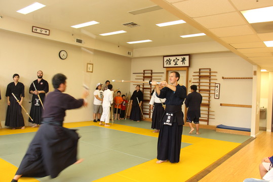 Kendo class photo
